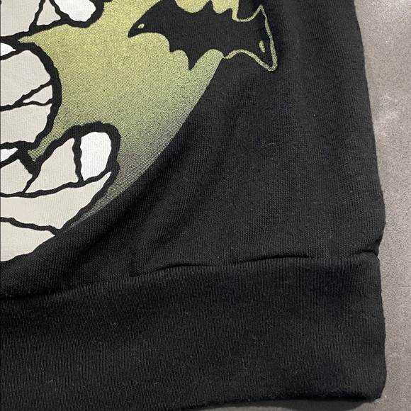 Peanuts Snoopy and Woodstock Halloween Crewneck Sweater Extra Small - Picture 8 of 16